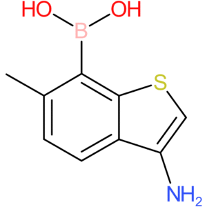 (3-amino-6-methyl-1-benzothiophen-7-yl)boronic acid