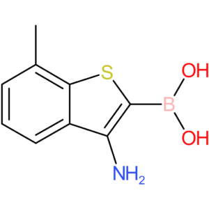 (3-amino-7-methyl-1-benzothiophen-2-yl)boronic acid
