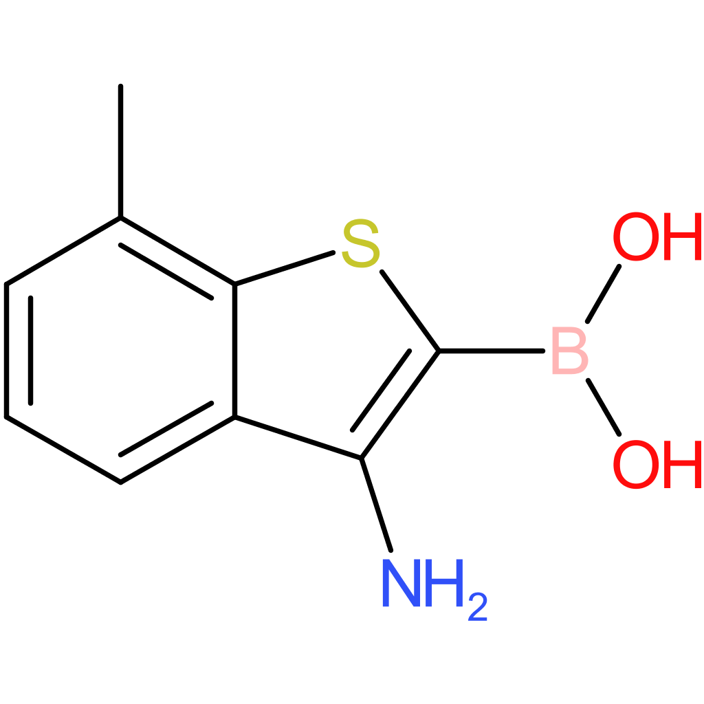 (3-amino-7-methyl-1-benzothiophen-2-yl)boronic acid