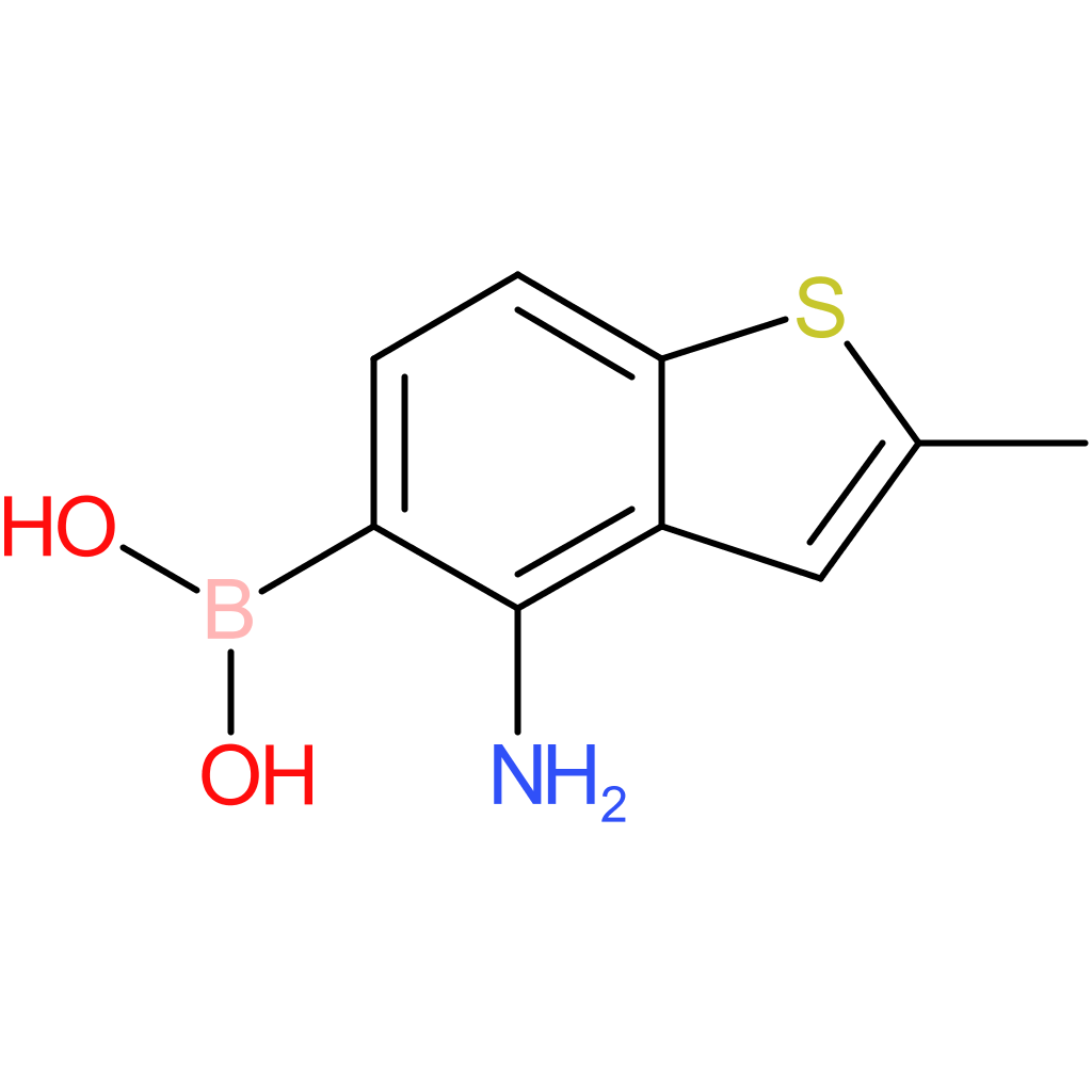 4-amino-2-methylbenzothiophene-5-boronic acid