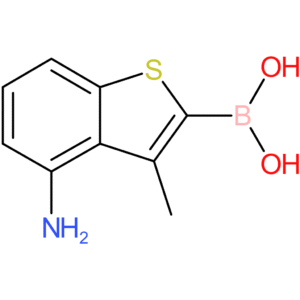 (4-amino-3-methyl-1-benzothiophen-2-yl)boronic acid