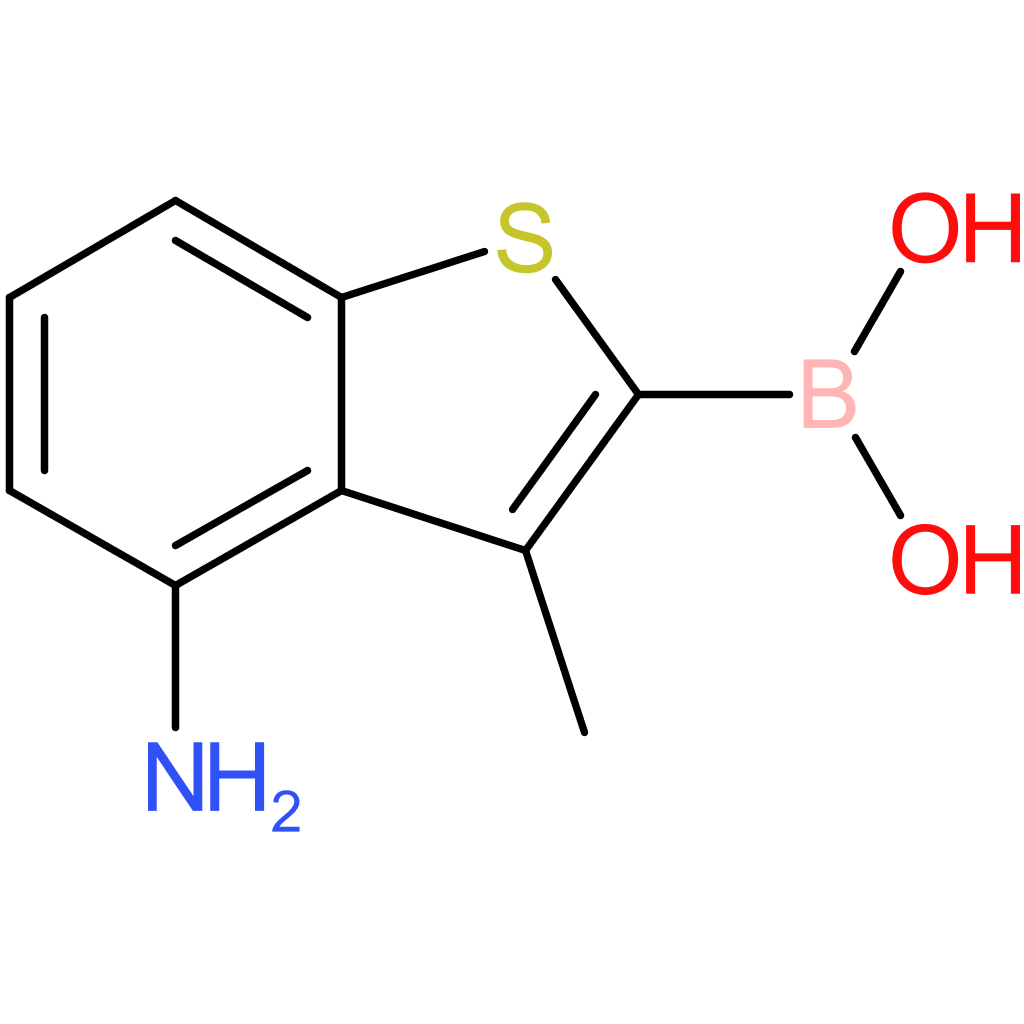 (4-amino-3-methyl-1-benzothiophen-2-yl)boronic acid