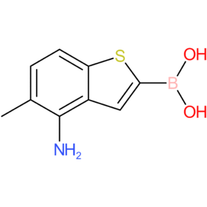 (4-amino-5-methyl-1-benzothiophen-2-yl)boronic acid