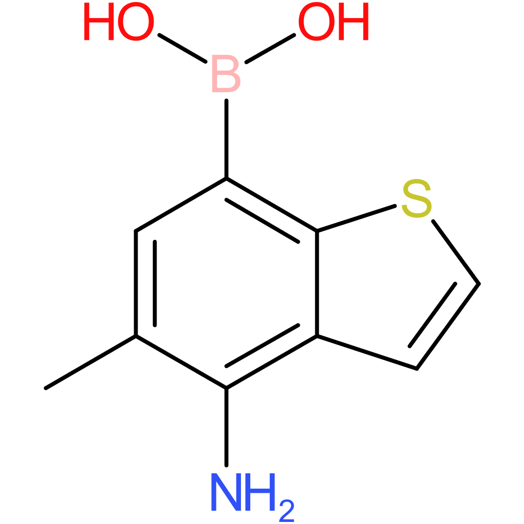 4-amino-5-methylbenzothiophene-7-boronic acid