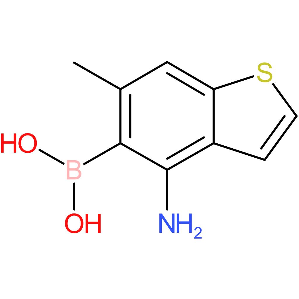 (4-amino-6-methyl-1-benzothiophen-5-yl)boronic acid