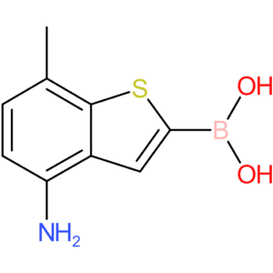 (4-amino-7-methyl-1-benzothiophen-2-yl)boronic acid