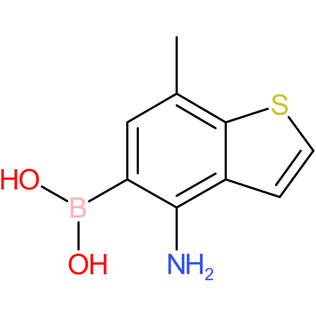 4-amino-7-methylbenzothiophene-5-boronic acid