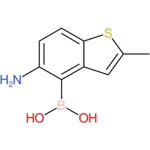 (5-amino-2-methyl-1-benzothiophen-4-yl)boronic acid