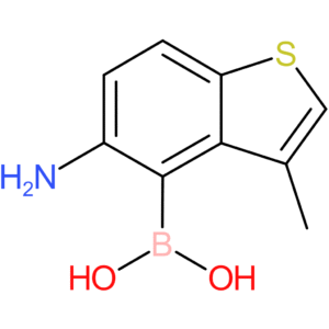 (5-amino-3-methyl-1-benzothiophen-4-yl)boronic acid