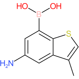 (5-amino-3-methyl-1-benzothiophen-7-yl)boronic acid