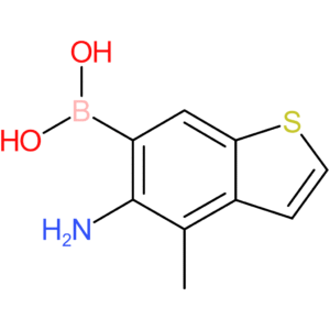 (5-amino-4-methyl-1-benzothiophen-6-yl)boronic acid