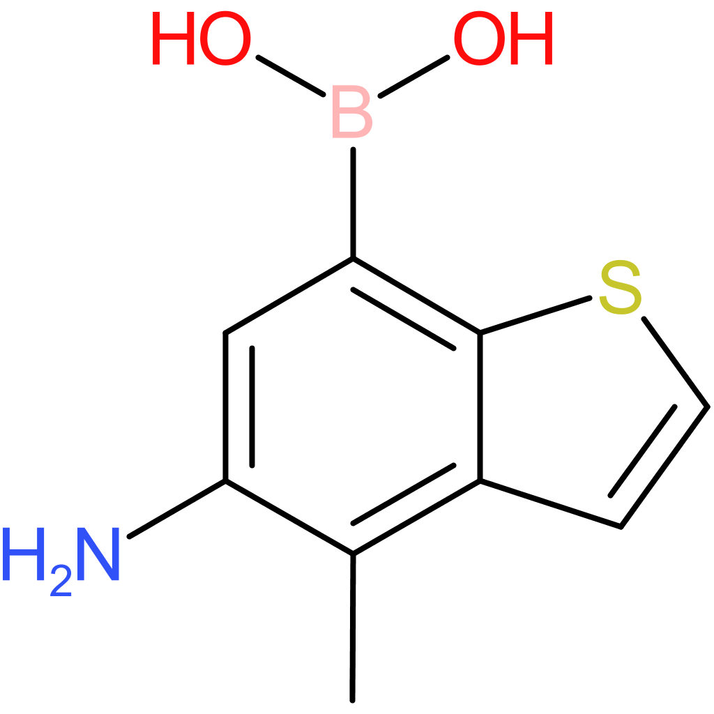 5-amino-4-methylbenzothiophene-7-boronic acid