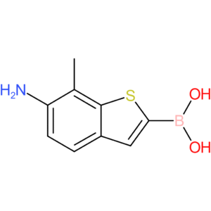 (6-amino-7-methyl-1-benzothiophen-2-yl)boronic acid