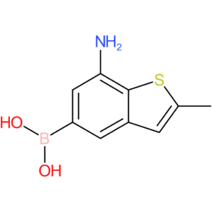 (7-amino-2-methyl-1-benzothiophen-5-yl)boronic acid