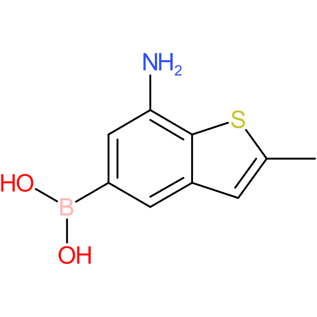 (7-amino-2-methyl-1-benzothiophen-5-yl)boronic acid