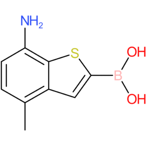 (7-amino-4-methyl-1-benzothiophen-2-yl)boronic acid