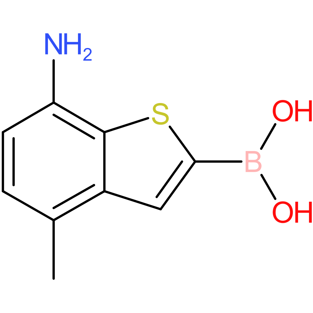 (7-amino-4-methyl-1-benzothiophen-2-yl)boronic acid