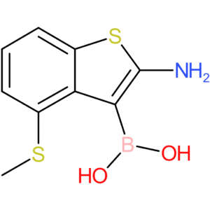 2-amino-4-(methylthio)benzothiophene-3-boronic acid