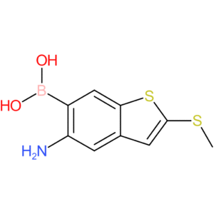5-amino-2-(methylthio)benzothiophene-6-boronic acid