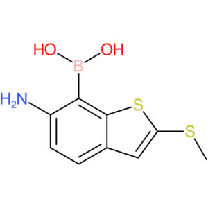6-amino-2-(methylthio)benzothiophene-7-boronic acid