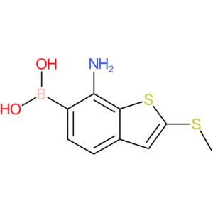 7-amino-2-(methylthio)benzothiophene-6-boronic acid