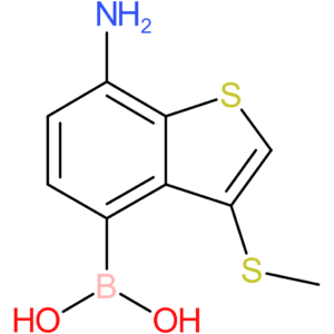 7-amino-3-(methylthio)benzothiophene-4-boronic acid