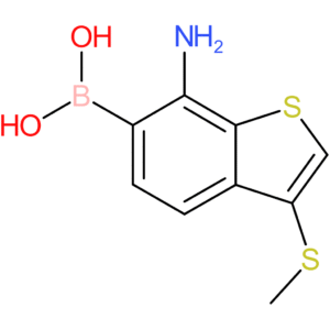7-amino-3-(methylthio)benzothiophene-6-boronic acid