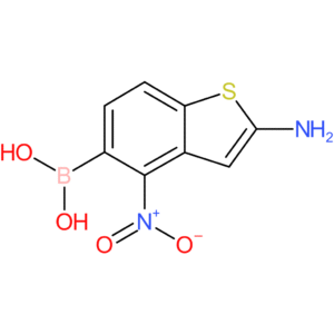 2-amino-4-nitrobenzothiophene-5-boronic acid