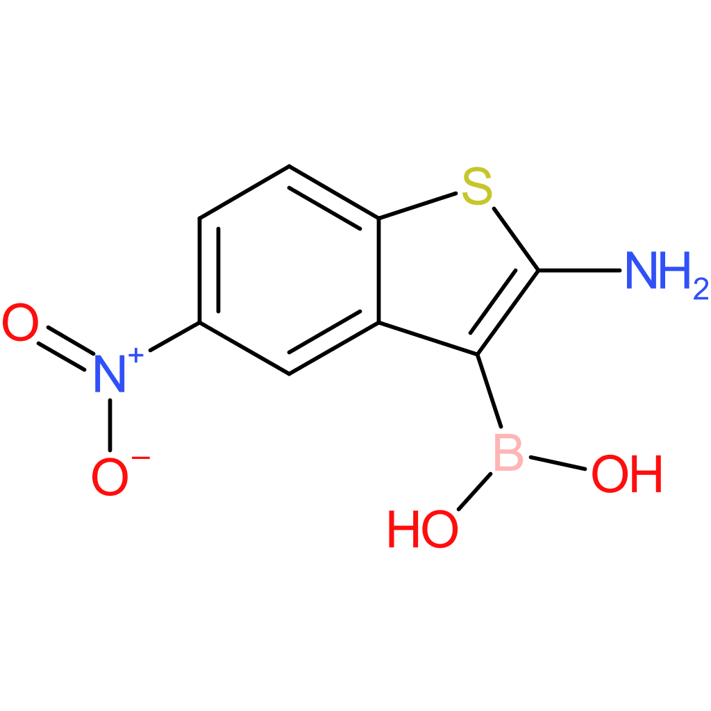 2-amino-5-nitrobenzothiophene-3-boronic acid