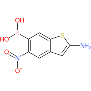 2-amino-5-nitrobenzothiophene-6-boronic acid