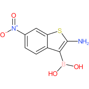 2-amino-6-nitrobenzothiophene-3-boronic acid
