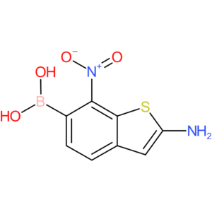 2-amino-7-nitrobenzothiophene-6-boronic acid