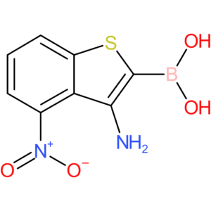 3-amino-4-nitrobenzothiophene-2-boronic acid