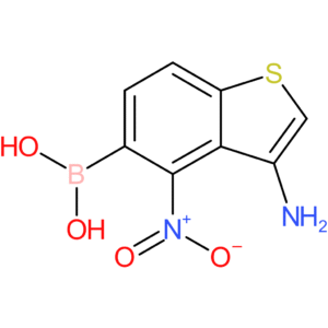 3-amino-4-nitrobenzothiophene-5-boronic acid