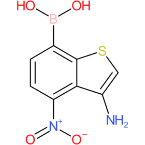 3-amino-4-nitrobenzothiophene-7-boronic acid