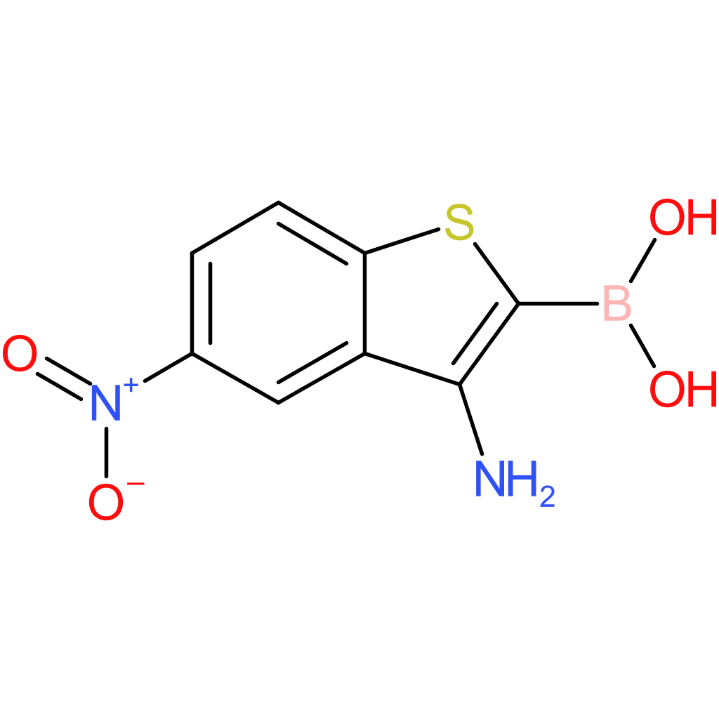 3-amino-5-nitrobenzothiophene-2-boronic acid