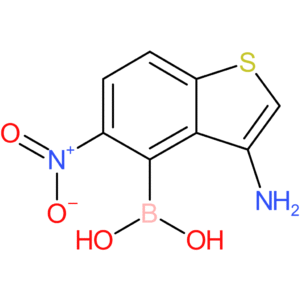 3-amino-5-nitrobenzothiophene-4-boronic acid