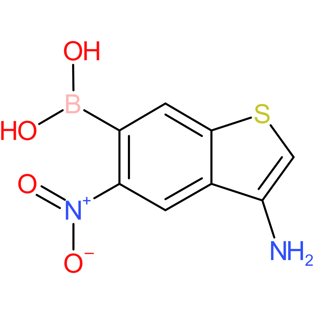 3-amino-5-nitrobenzothiophene-6-boronic acid