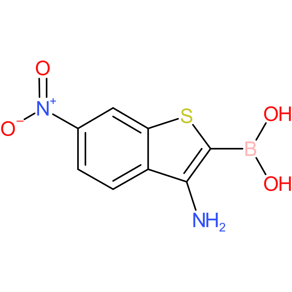 3-amino-6-nitrobenzothiophene-2-boronic acid