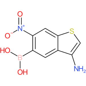3-amino-6-nitrobenzothiophene-5-boronic acid