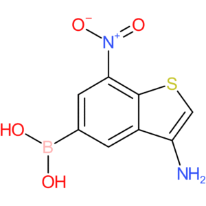 3-amino-7-nitrobenzothiophene-5-boronic acid