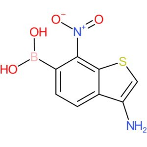 3-amino-7-nitrobenzothiophene-6-boronic acid