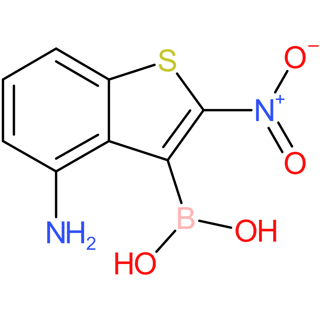 4-amino-2-nitrobenzothiophene-3-boronic acid