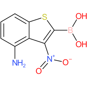 4-amino-3-nitrobenzothiophene-2-boronic acid