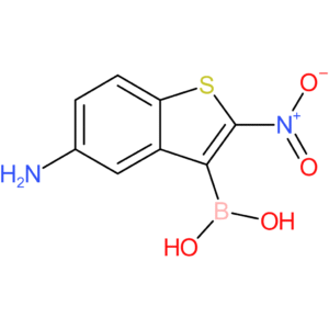 5-amino-2-nitrobenzothiophene-3-boronic acid