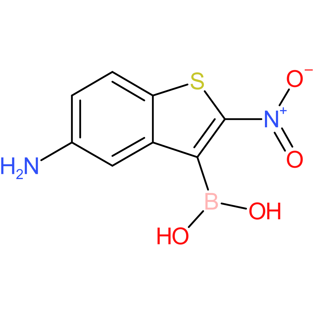5-amino-2-nitrobenzothiophene-3-boronic acid