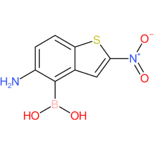 5-amino-2-nitrobenzothiophene-4-boronic acid