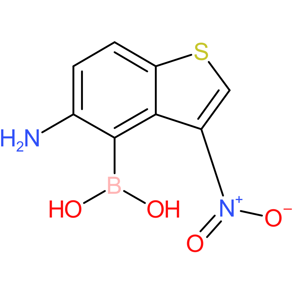 5-amino-3-nitrobenzothiophene-4-boronic acid