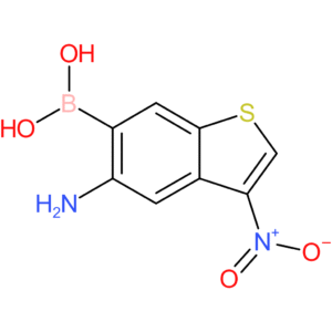 5-amino-3-nitrobenzothiophene-6-boronic acid