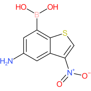 5-amino-3-nitrobenzothiophene-7-boronic acid